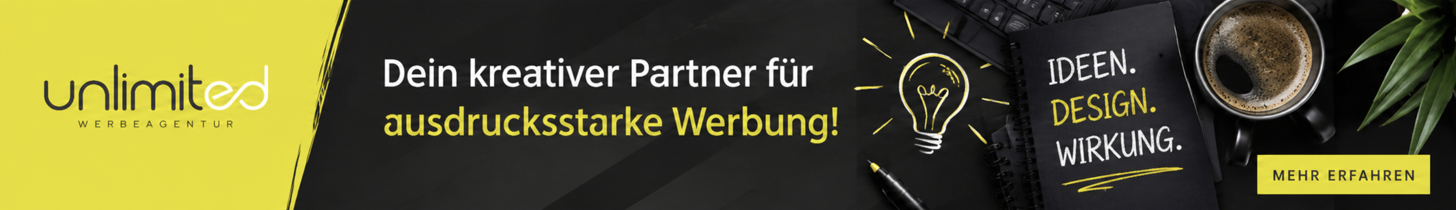 Werbeagentur Unlimited – Ideen, Design, Wirkung